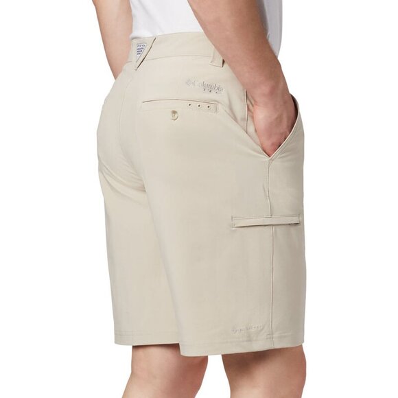 Columbia PFG Grander Marlin II Offshore Shorts Men's 40 x 10 Fossil Beige - Picture 1 of 11